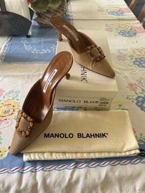 Outstanding Manolo Blahnik Mules